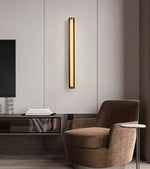 Isolde Alabaster Wall Sconce – Modern LED Wall Light in Bronze