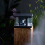 Stratos Square Outdoor Light – Modern Geometric LED Table Lamp for Patio & Garden