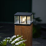 Stratos Square Outdoor Light – Modern Geometric LED Table Lamp for Patio & Garden