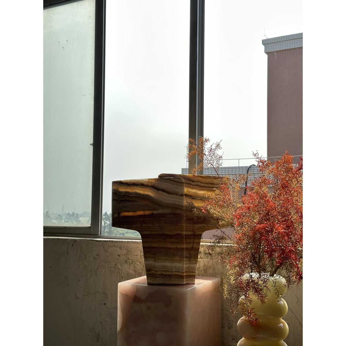 Jade Texture Table Lamp
