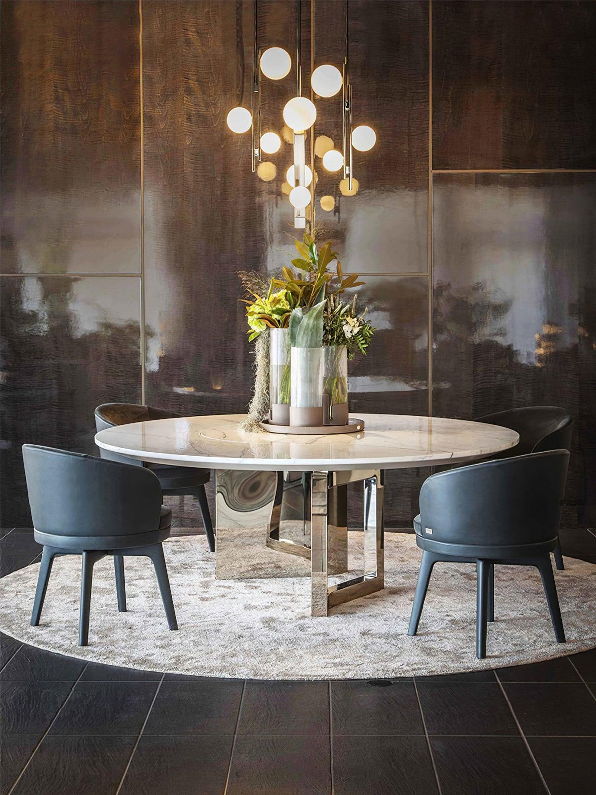 Jaklin Contemporary Glass Pendant Light in Gold Finish