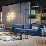 Jaklin Contemporary Glass Pendant Light in Gold Finish