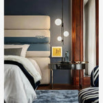 Jaklin Contemporary Glass Pendant Light in Gold Finish