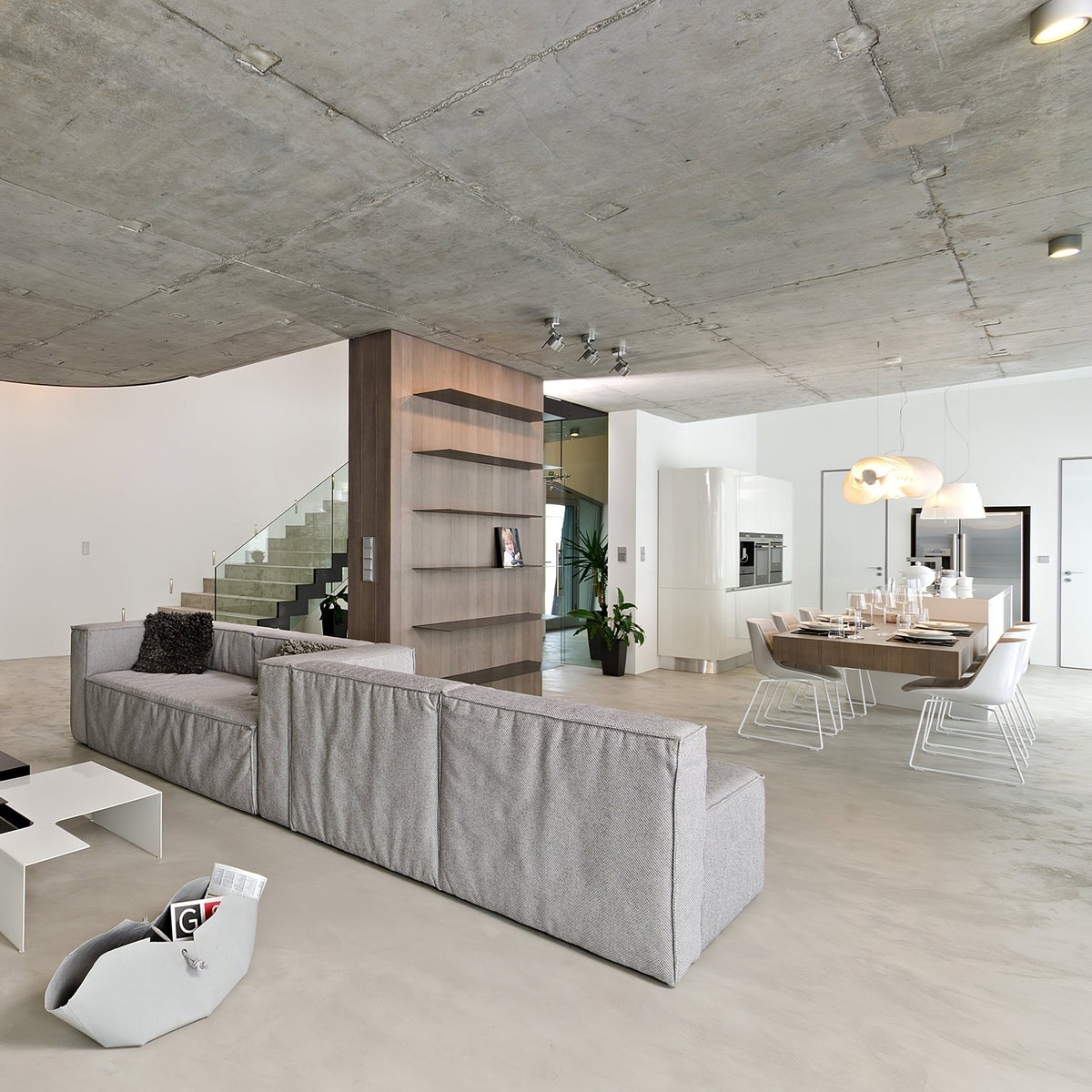Caterpillar Sculptural LED Chandelier in White for Modern Interiors