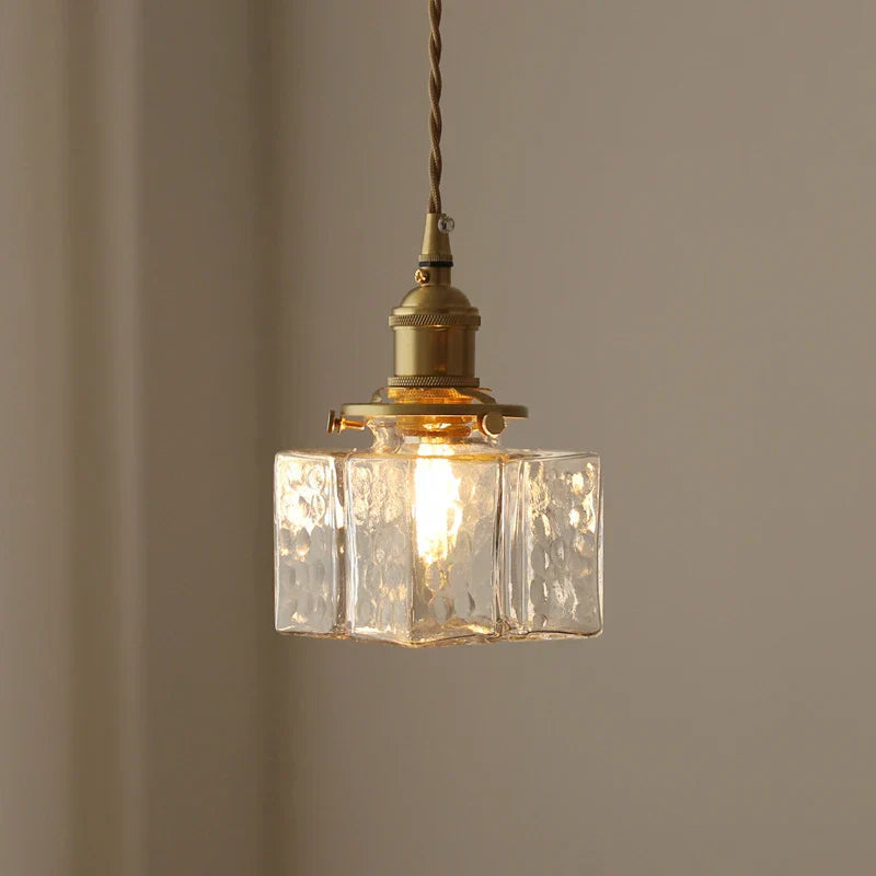 Modern Retro Glass Pendant Lamp