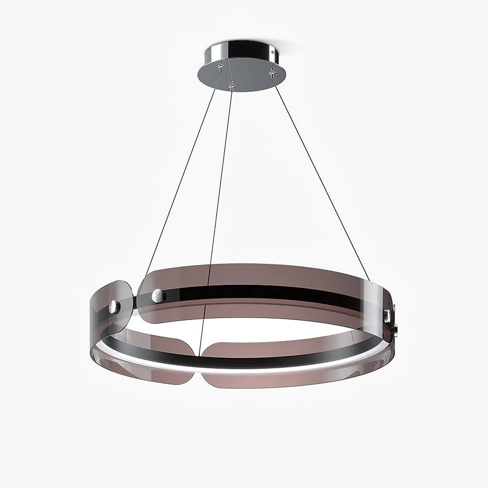 Javor Modern LED Chandelier – Contemporary Acrylic Pendant Light for Dining and Living Spaces