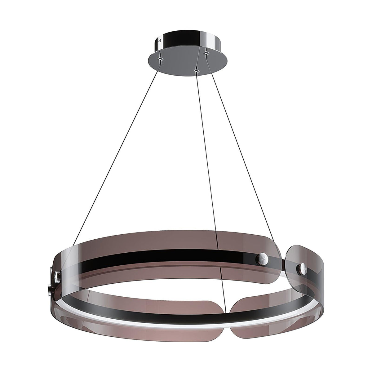 Javor Modern LED Chandelier – Contemporary Acrylic Pendant Light for Dining and Living Spaces