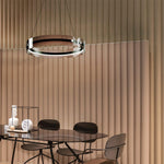 Javor Modern LED Chandelier – Contemporary Acrylic Pendant Light for Dining and Living Spaces