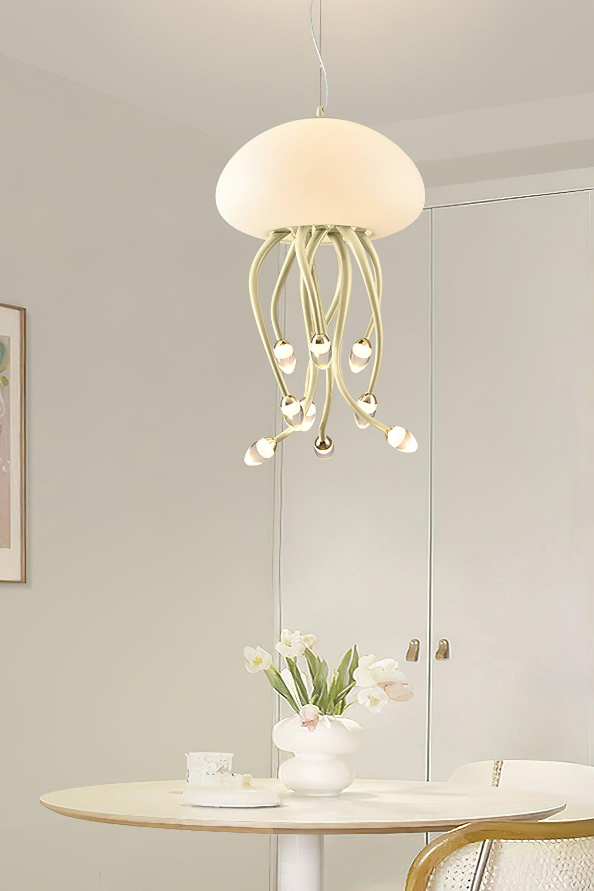 Jellyfish Pendant Light – Modern LED Chandelier for Dining & Living Spaces