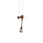 Jenna Wooden Pendant Light – Handcrafted Designer Hanging Lamp for Dining & Living Spaces