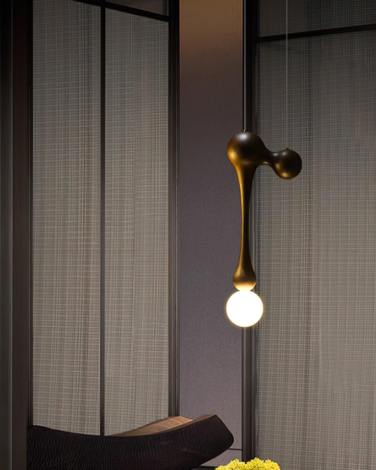 Jenna Wooden Pendant Light – Handcrafted Designer Hanging Lamp for Dining & Living Spaces