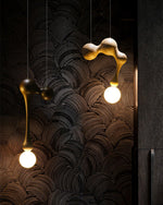 Jenna Wooden Pendant Light – Handcrafted Designer Hanging Lamp for Dining & Living Spaces