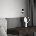 Jerez2 Modern LED Pendant Light in Smokey Gray Glass for Dining Room & Kitchen Island
