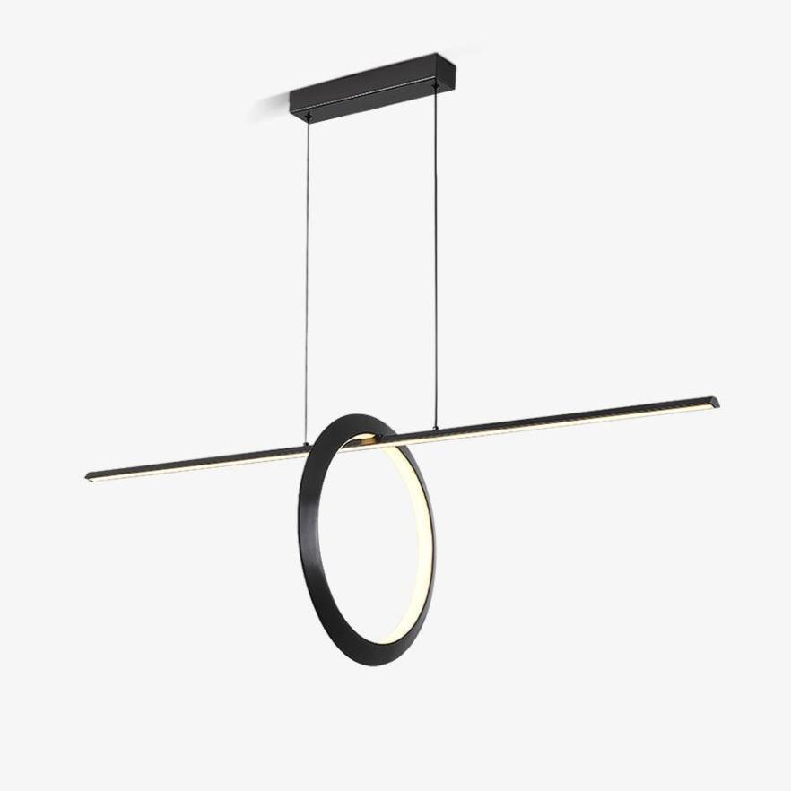 Jonathan LED Linear Pendant Light for Modern Kitchen Island and Dining Room