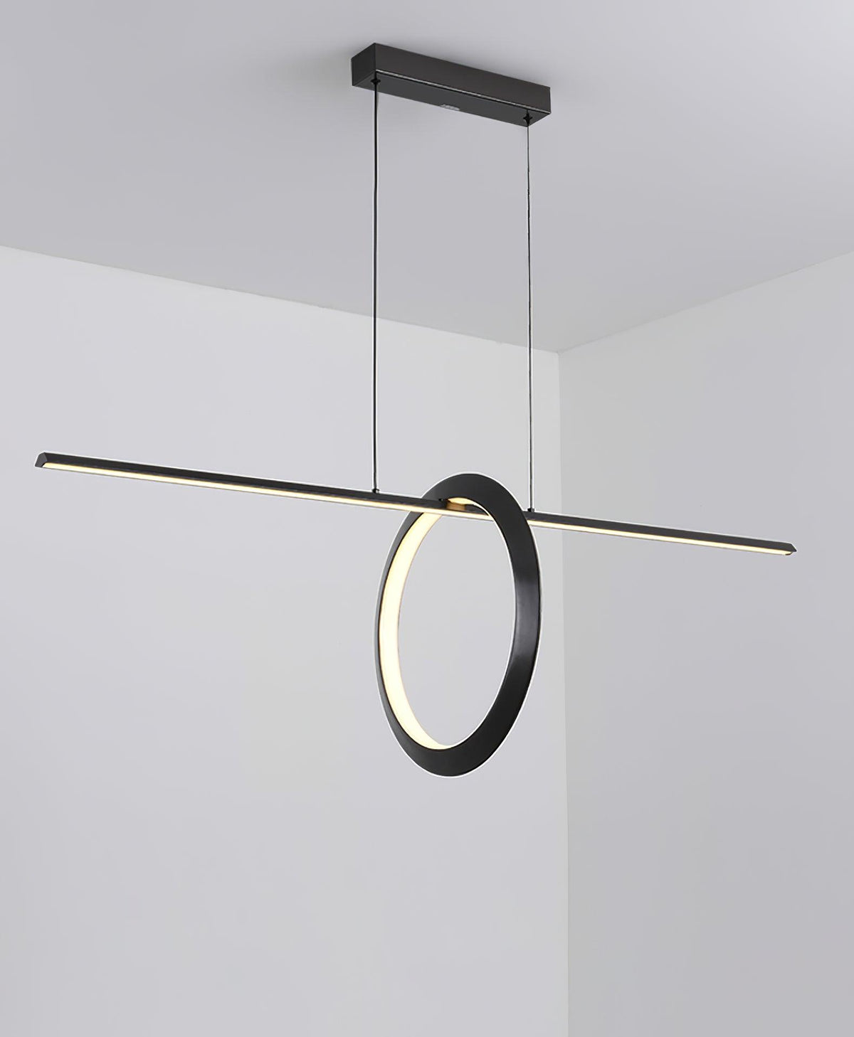 Jonathan LED Linear Pendant Light for Modern Kitchen Island and Dining Room