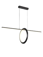 Jonathan LED Linear Pendant Light for Modern Kitchen Island and Dining Room