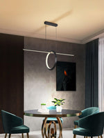 Jonathan LED Linear Pendant Light for Modern Kitchen Island and Dining Room