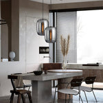 Joselina Glass Pendant Light – Contemporary Gold Finish Ceiling Lamp