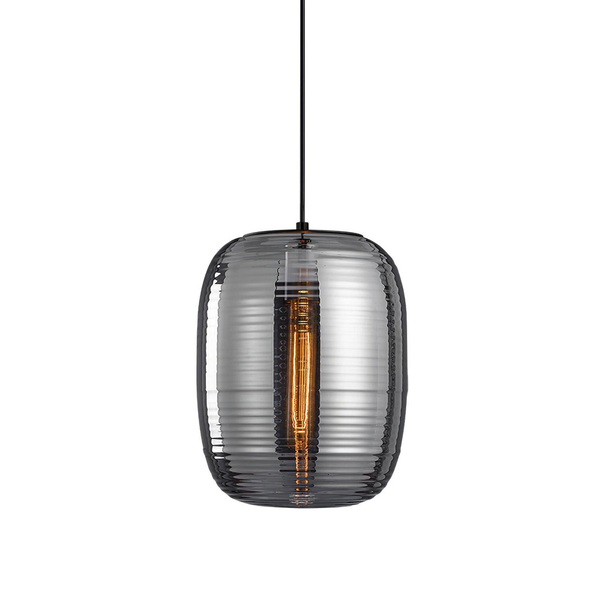 Joselina Glass Pendant Light – Contemporary Gold Finish Ceiling Lamp