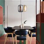 Joselina Glass Pendant Light – Contemporary Gold Finish Ceiling Lamp