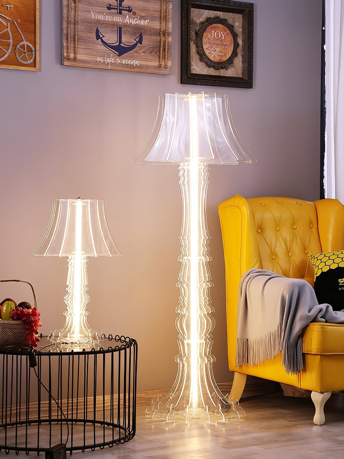 Josephine Table Floor Lamp