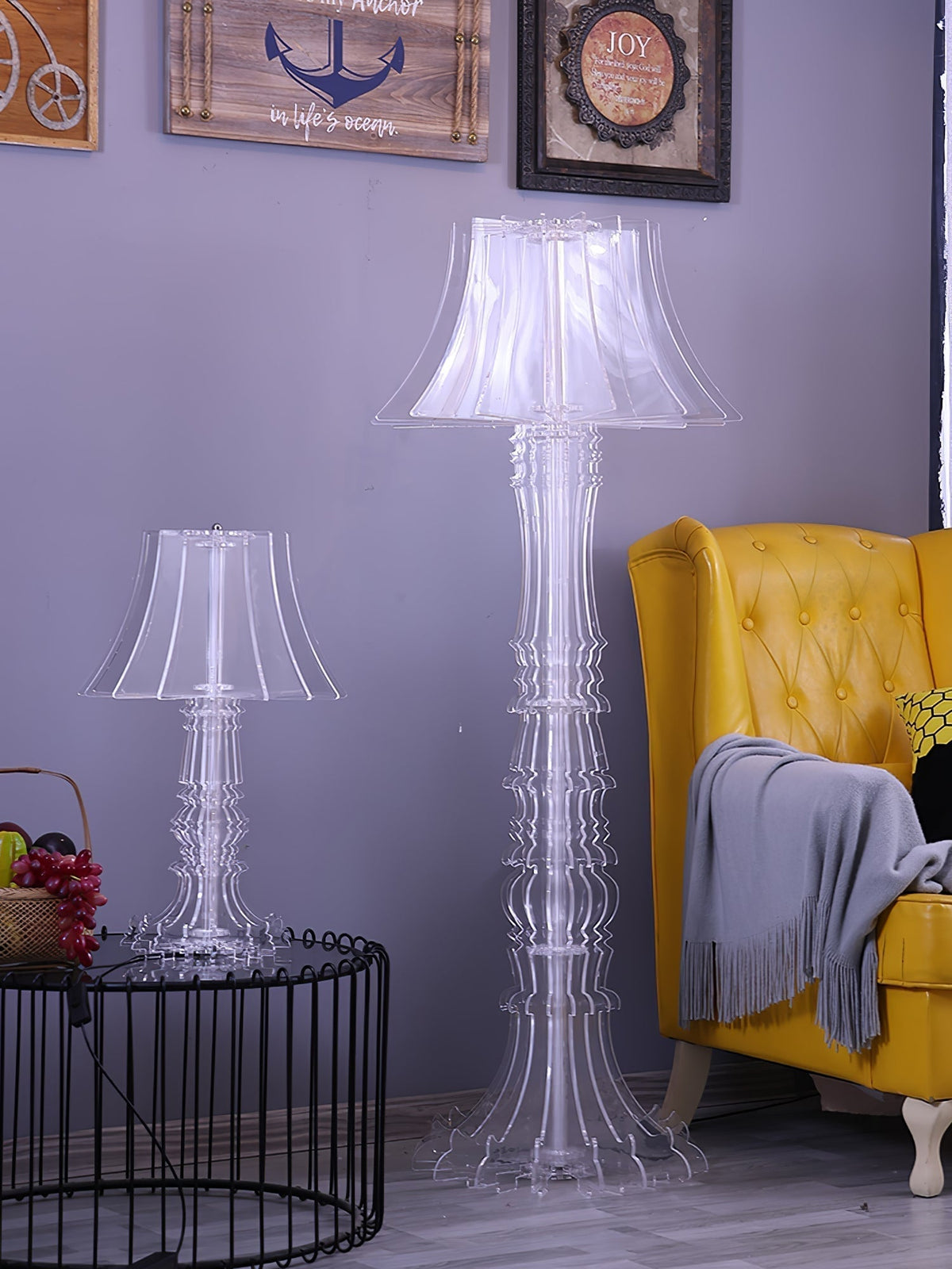 Josephine Table Floor Lamp