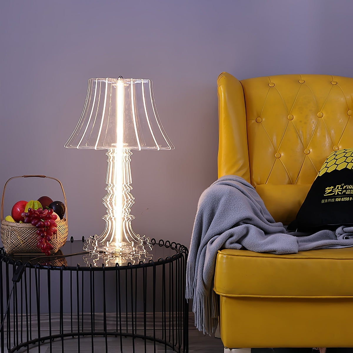 Josephine Table Floor Lamp