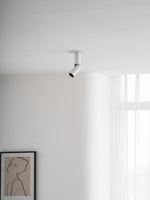 Julian Adjustable Surface Spot Light – Slim LED Downlight in Black or White