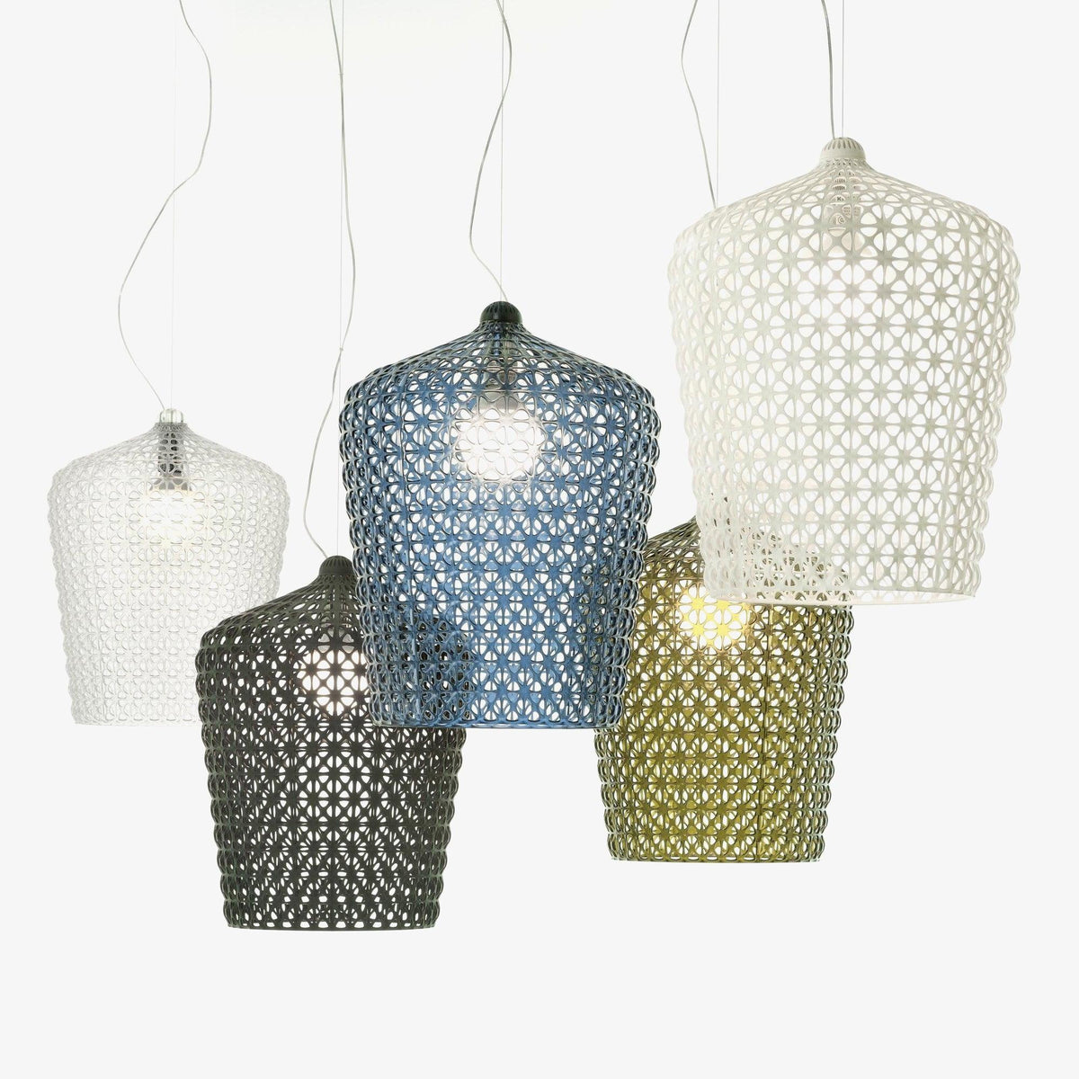 Kabuki Pendant Light – Modern Acrylic LED Hanging Lamp for Dining & Living Spaces