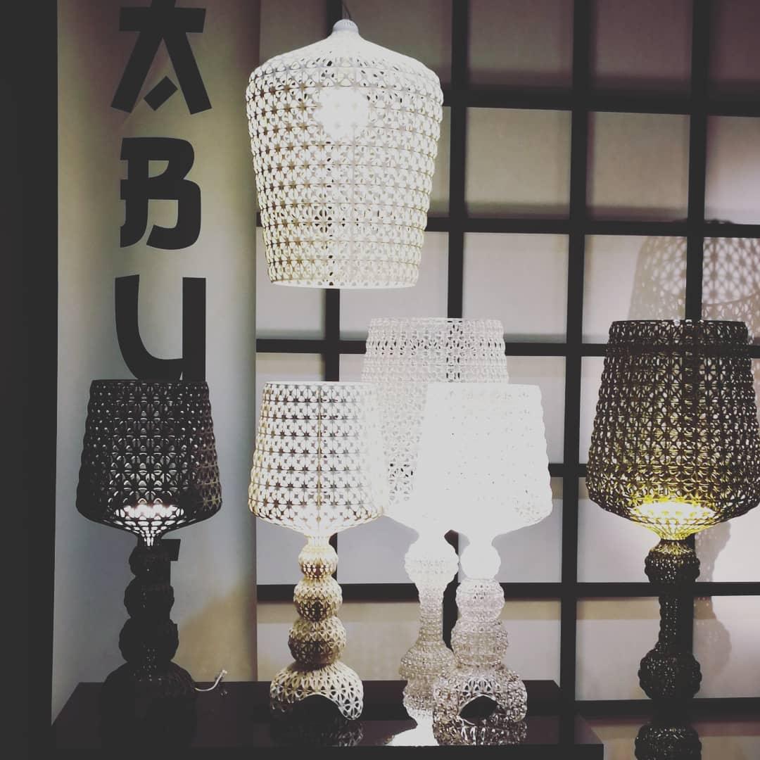 Kabuki Pendant Light – Modern Acrylic LED Hanging Lamp for Dining & Living Spaces