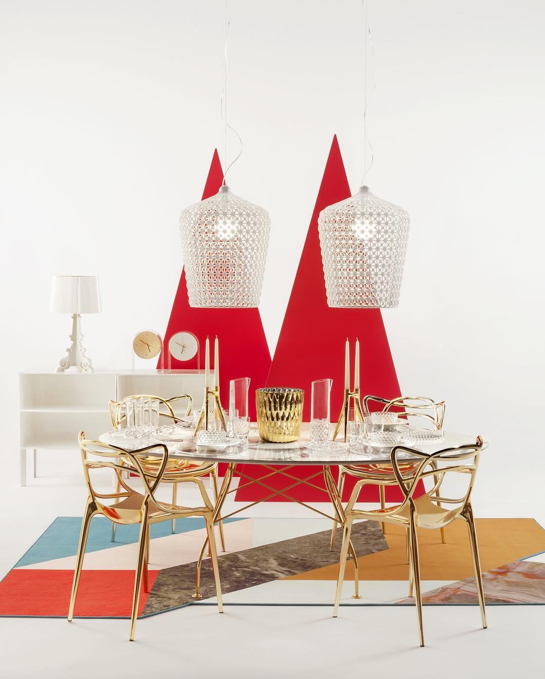 Kabuki Pendant Light – Modern Acrylic LED Hanging Lamp for Dining & Living Spaces