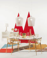 Kabuki Pendant Light – Modern Acrylic LED Hanging Lamp for Dining & Living Spaces