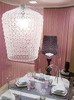 Kabuki Pendant Light – Modern Acrylic LED Hanging Lamp for Dining & Living Spaces