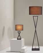 Kaden Black Floor Lamp