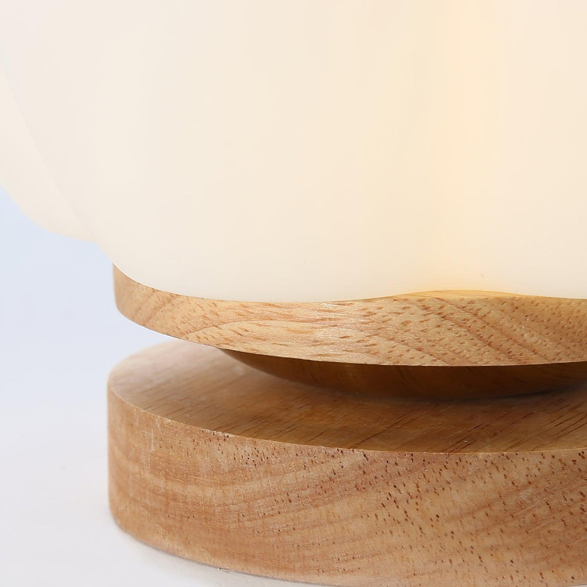Kapok Flower Mini Flush Mount Ceiling Light in Wood Grain Metal