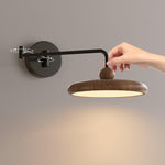 Karlin Swing Arm LED Wall Sconce in Metal and Acrylic