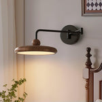 Karlin Swing Arm LED Wall Sconce in Metal and Acrylic