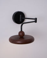 Karlin Swing Arm LED Wall Sconce in Metal and Acrylic