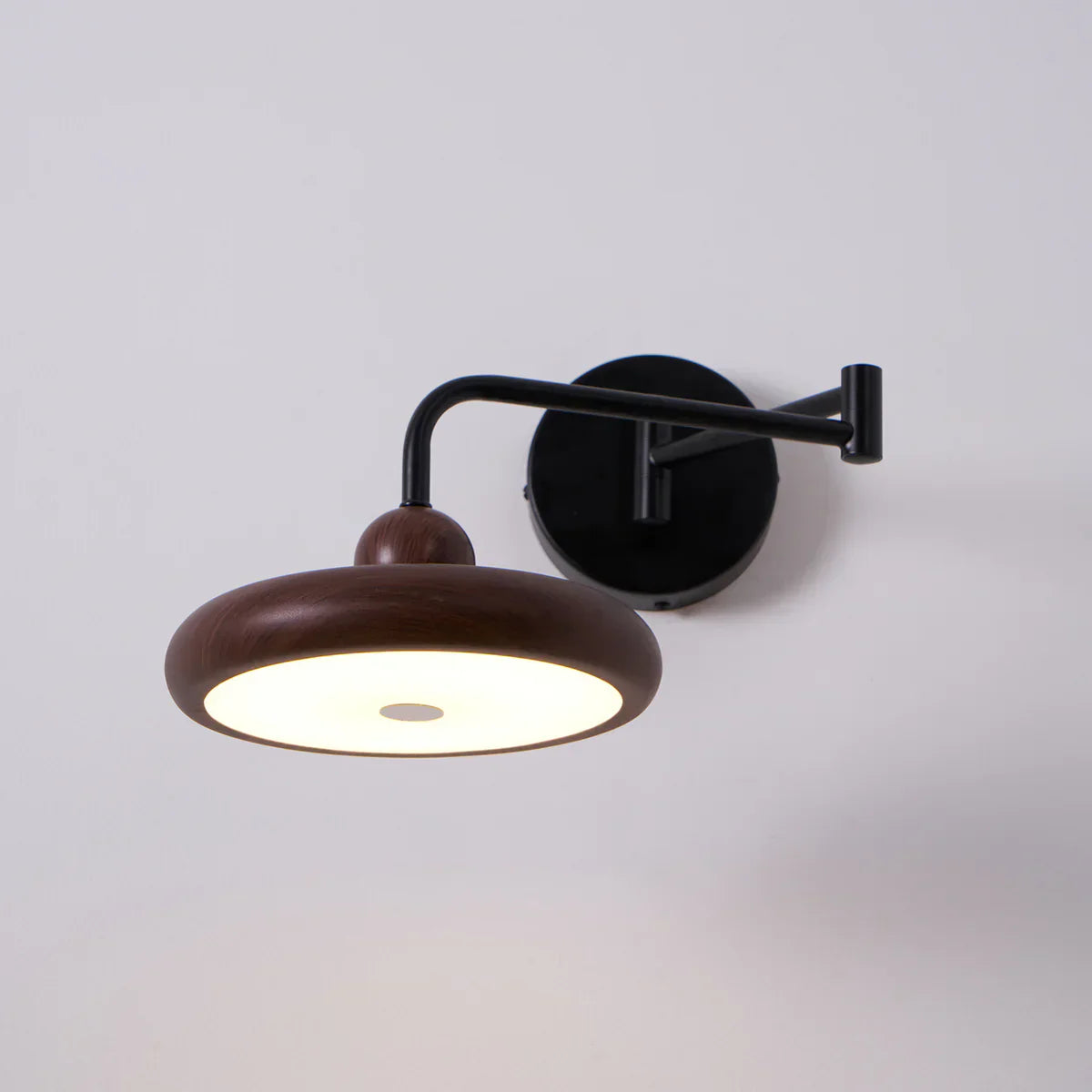 Compact Pivot Wall Light Fixture