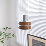 Karry Pendant Light in Chrome and Walnut Wood for Modern Interiors
