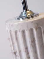 Aurelio Dome Table Lamp with Marble Base – Modern Sculptural Lighting