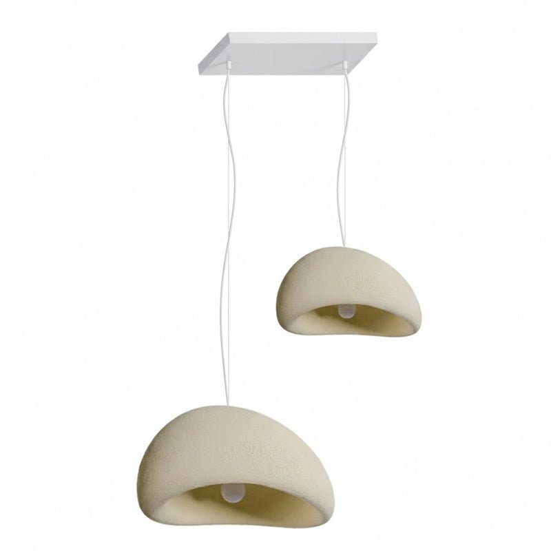 Zenra Organic Wabi-Sabi Chandelier – Designer HDPE Pendant Light