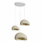 Zenra Organic Wabi-Sabi Chandelier – Designer HDPE Pendant Light