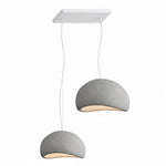 Zenra Organic Wabi-Sabi Chandelier – Designer HDPE Pendant Light