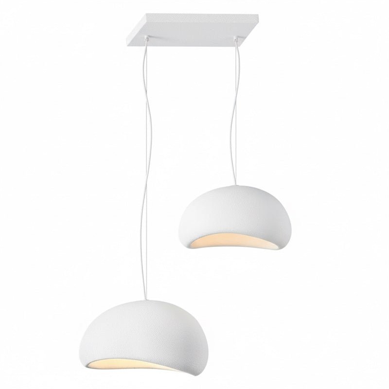 Zenra Organic Wabi-Sabi Chandelier – Designer HDPE Pendant Light
