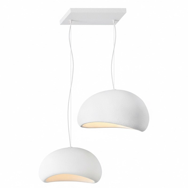 Zenra Organic Wabi-Sabi Chandelier – Designer HDPE Pendant Light