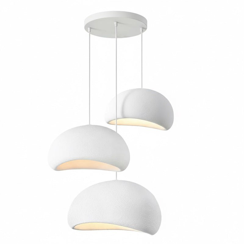 Zenra Organic Wabi-Sabi Chandelier – Designer HDPE Pendant Light