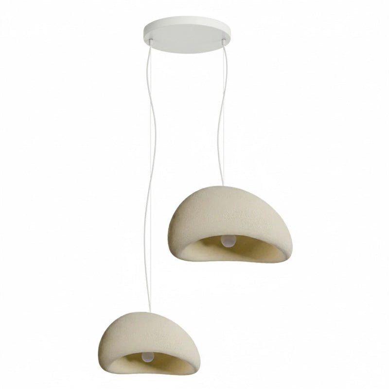 Zenra Organic Wabi-Sabi Chandelier – Designer HDPE Pendant Light