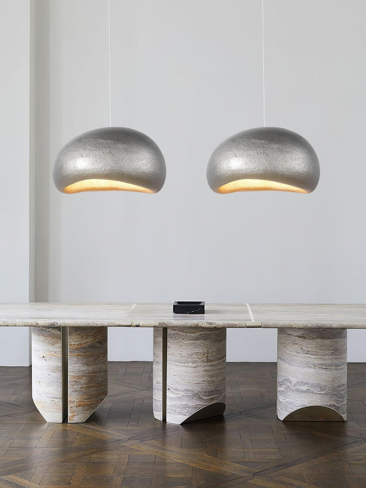 Auralune Pendant Light – Modern Wabi-Sabi Ceiling Lamp for Living Spaces