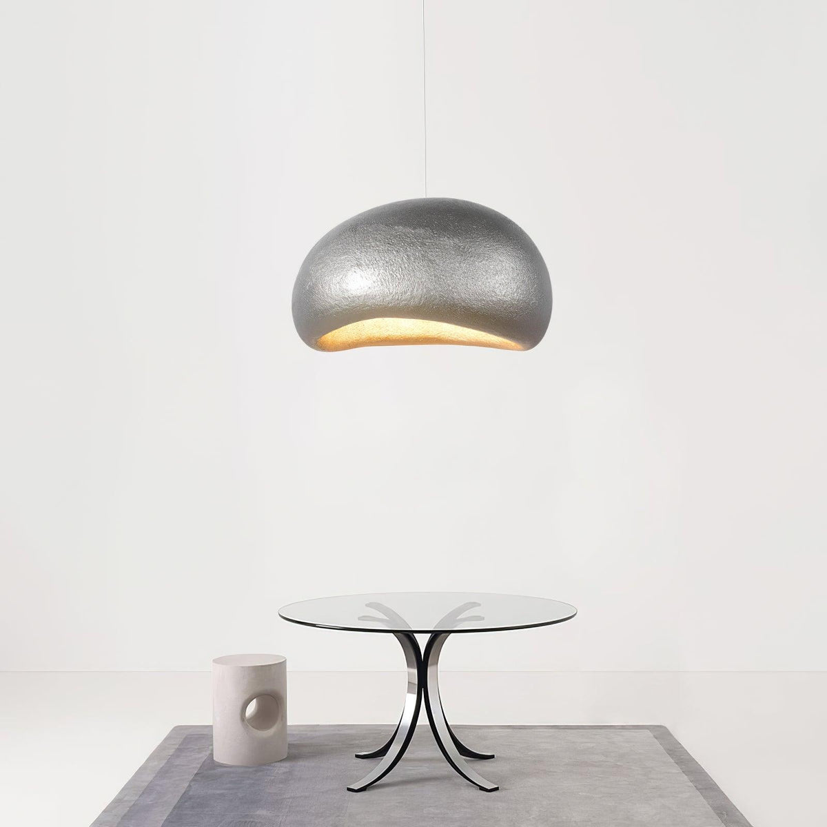 Auralune Pendant Light – Modern Wabi-Sabi Ceiling Lamp for Living Spaces